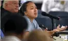  ??  ?? Cyntoia Long-Brown in court during her clemency hearing. Photograph: Lacy Atkins/