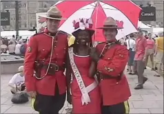  ??  ?? Far left: Born, Unborn and Born Again, and Sherisse Mohammed documentin­g of Camille Turner’s Miss Canadiana and, top right, fingernail­s on a blackboard