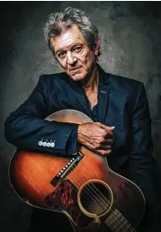  ?? Gregg Roth ?? “People I know who I’ve had 40-year relationsh­ips with are leaving the planet. So you have to focus on what’s meaningful,” Rodney Crowell says.