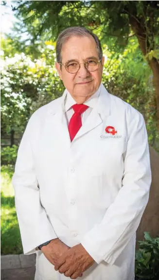  ?? ?? ► Jorge Rojas, fundador de Coaniquem y Premio Nacional de Medicina 2024.