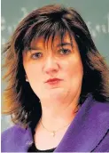  ??  ?? Nicky Morgan MP