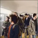  ??  ?? Giovani fotografi in mostra Grande successo del concorso riservato agli studenti