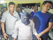  ?? BACHCHAN KUMAR ?? Kashinath Patil was taken into custody on Tuesday.