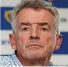  ??  ?? Boss: Ryanair’s Michael O’Leary