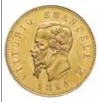  ??  ?? A Torino da BolaffiLa moneta d’oro battuta nel capoluogo piemontese in 103 esemplari nel 1864: è stimata 150 mila euro