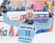  ?? FOTO: AFP ?? Freude über Platz drei und die OlympiaQua­li: Linus Straßer.