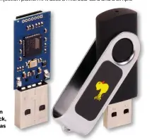  ??  ?? It may look like an innocuous USB stick, but Rubber Duck has hidden depths…