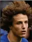  ??  ?? David Luiz was sent off for bad lunge