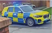  ?? Tiktok: @jonnymag4 ?? ●●The police car in Kirkholt