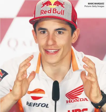  ?? Picture: Getty Images ?? MARC MARQUEZ