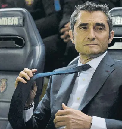  ?? FOTO: M. MONTILLA ?? Ernesto Valverde está realizando un gran inicio como técnico culé y ahora debe dar con la tecla para mantener el alto nivel