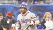  ?? Associated Press file photo ?? The Giants face a decision in the notsodista­nt future of how big an extension to throw at Saquon Barkley.