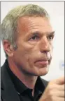  ??  ?? SURE: Chippa United head coach Ernst Middendorp