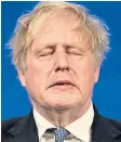  ?? ?? Boris Johnson.