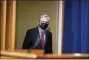  ?? AP PHOTO/ANDREW HARNIK, POOL ?? Attorney General Merrick Garland arrives to speak about a jury’s verdict in the case against former Minneapoli­s Police Officer Derek Chauvin in the death of George Floyd, at the Department of Justice, Wednesday, April 21, 2021in Washington.