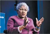  ?? KATE PATTERSON/FOR THE WASHINGTON POST ?? Donna Brazile, the DNC’s former interim chairwoman, had choice words Sunday for anybody “telling me to shut up.”