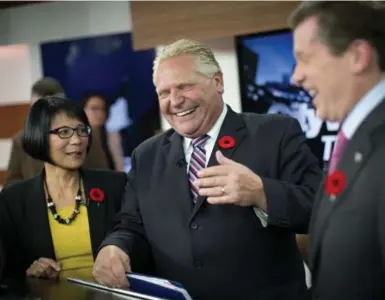 ?? LUCAS OLENIUK/TORONTO STAR FILE PHOTO ?? A new book by John Laschinger, Olivia Chow’s former campaign manager, details how she started as a lock for the mayoralty and ended up in third.