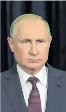  ??  ?? Putin. El gobierno ruso negó todo.