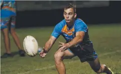  ?? Picture: STEWART McLEAN ?? ENTHUSIASM: Connor Jones at training.