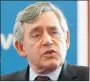  ??  ?? GORDON BROWN: Attacked Tory and SNP campaigns.