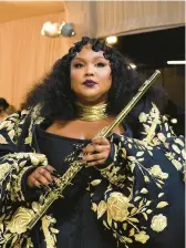  ?? ANGELA WEISS/GETTY-AFP ?? Lizzo, seen May 2, changed the lyrics after“unintentio­nally” using a slur on her song “GRRRLS.”