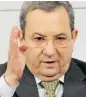  ?? THOMAS KIENZLE/AFP/GETTY IMAGES ?? Israeli Defence Minister Ehud Barak says Israel won’t let weapons into Lebanon.