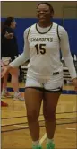  ?? PHOTO PROVIDED ?? MUAC’S Derriauna Woodson posted a triple-double.