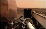  ??  ?? InSight’s first image of the Red Planet