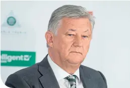  ??  ?? Celtic chief executive Peter Lawwell may be brokering another deal