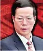  ??  ?? Chinese Vice-premier Zhang Gaoli