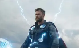  ??  ?? Chris Hemsworth as Thor in Avengers: Endgame. Photograph: null/©Marvel Studios 2019