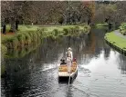  ??  ?? The quality of the Avon River, left, is improving, but the Heathcote, right, is in poor condition.