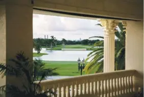 ?? FILE PHOTO BY ILANA PANICH-LINSMAN OF THE NEW YORK TIMES ?? President Donald Trump will host the Group of 7 meeting next June at Trump National Doral (shown here in this September 2016 photo), his luxury resort near Miami, Florida.