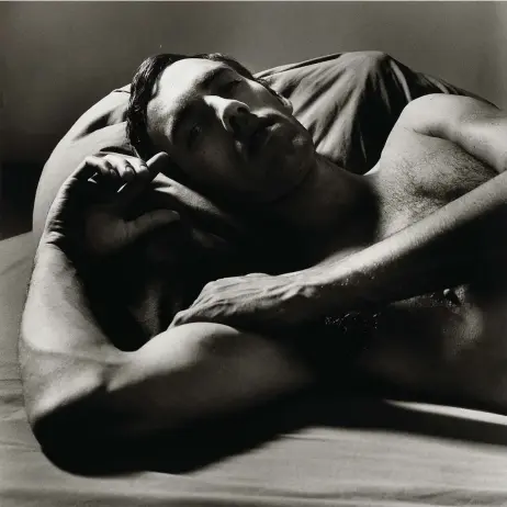  ??  ?? David Wojnarowic­z Reclining (2) 1981 Peter Hujar
Gelatin silver print, The Morgan Library & Museum, purchased in 2013 thanks to the Charina Endowment Fund © Peter Hujar Archive, LLC, courtesy Pace / MacGill Gallery, New York and Fraenkel Gallery, San Francisco