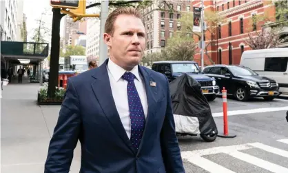  ?? Andrew Giuliani in New York City. Photograph: Lev Radin/Pacific Press/Rex/Shuttersto­ck ??