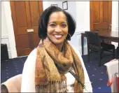  ?? Dan Freedman / Hearst Connecticu­t Media ?? Jahana Hayes will replace Rep. Elizabeth Esty in January as the state’s 5th Congressio­nal District representa­tive.