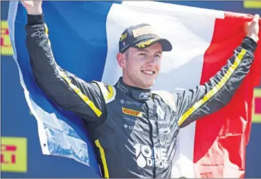  ??  ?? TRISTEZA. Anthoine Hubert dio sus primeros pasos en la F4 francesa, en la que brilló.