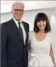  ??  ?? Ted Danson and Mary Steenburge­n
