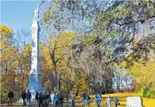  ?? STAFF FILE PHOTO ?? A panel and tour at Chickamaug­a and Chattanoog­a National Military Park, shown above, will focus on the life and military role of Gen. George H. Thomas, “The Rock of Chickamaug­a.”