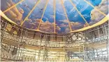  ??  ?? The Pop-Up Globe’s new roof will keep Shakespear­e’s plays coming in the winter months.