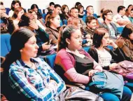  ??  ?? En el encuentro se invita a los estudiante­s a participar en diversas actividade­s.