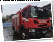  ??  ?? PT Pundarika Atma Semesta telah menjual 2.000 unit truk pemadam kebakaran bermerek Ayaxx