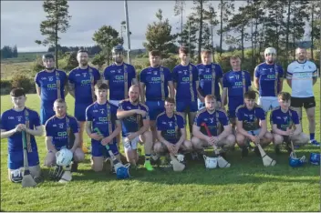  ?? ?? Tallow Junior hurlers who defeated Ballysagga­rt last week in the league.