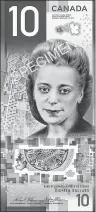  ?? CP PHOTO ?? Leaders in Halifax’s north end say they hope an unexpected shout out to the neighbourh­ood on a new bank note featuring civil rights activist and entreprene­ur Viola Desmond will inspire African-Nova Scotians to launch their own ventures in the...