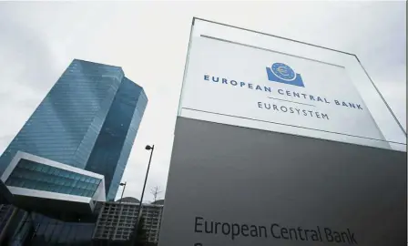  ?? — Reuters ?? Latest technology: The ECB this week held a conference on its new settlement technology that garnered rather more excitement than might usually be the case regarding topics of financial plumbing.