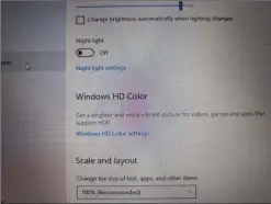  ??  ?? We shot high-resolution photos at a fixed distance of five inches of the Surface Laptop Go to offer some evidence of how its display compares visually. (Ignore the colour anomalies and moire, as they don’t show up in the real world.) We’ve used Microsoft’s recommende­d scaling settings. This is the 12.45in Surface Laptop Go (1,536x1,024) at scaling of 100 per cent.