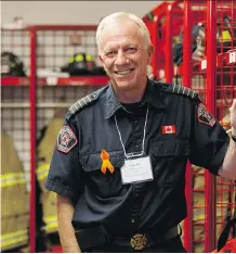  ?? IAN KUCERAK/POSTMEDIA FILES ?? Regional Municipali­ty of Wood Buffalo’s Regional Fire Chief Darby Allen will retire on Friday.