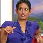  ??  ?? Just speechless: Naga Munchetty