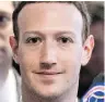  ??  ?? Mark Zuckerberg