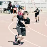  ?? ?? El atletismo en Ciudad Deportiva.